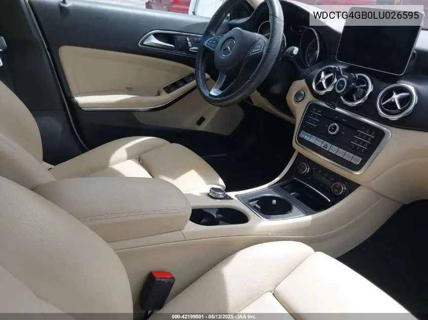 2020 Mercedes-Benz Gla 250 4Matic VIN: WDCTG4GB0LU026595 Lot: 42199501