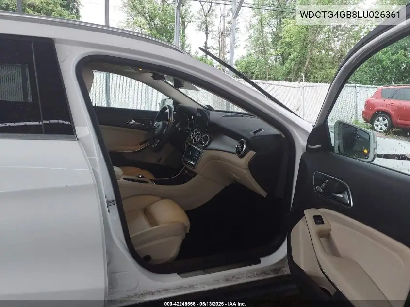 2020 Mercedes-Benz Gla 250 4Matic VIN: WDCTG4GB8LU026361 Lot: 42248556