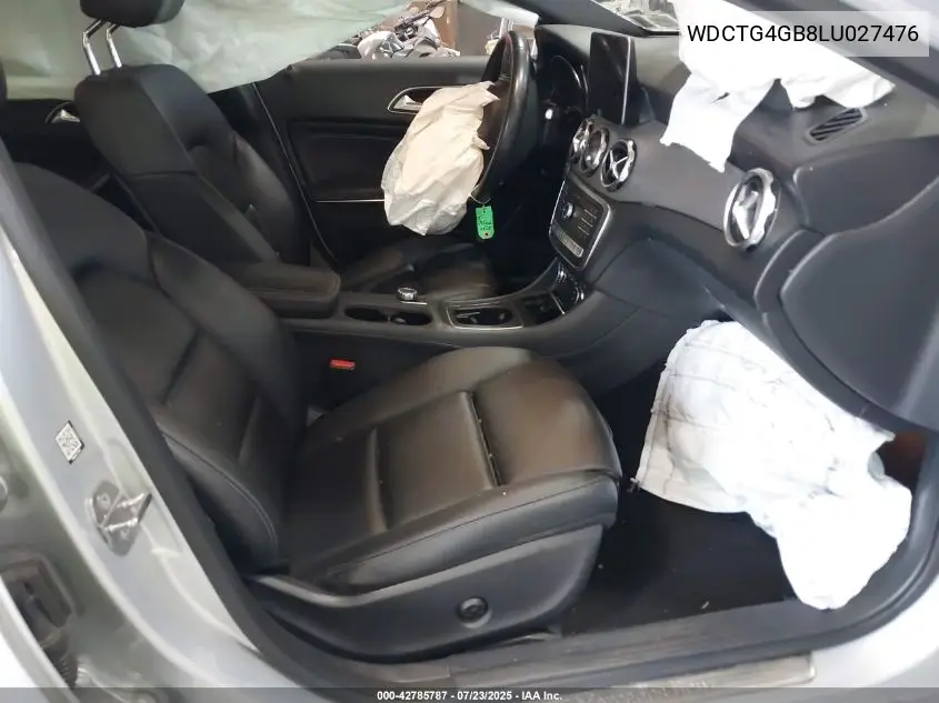 2020 Mercedes-Benz Gla 250 4Matic VIN: WDCTG4GB8LU027476 Lot: 42785787