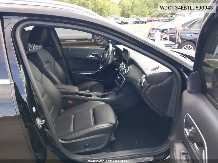 2020 Mercedes-Benz Gla 250 VIN: WDCTG4EB1LJ690943 Lot: 42804997