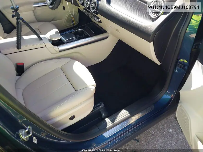 2021 Mercedes-Benz Gla 250 VIN: W1N4N4GB9MJ168794 Lot: 42184377