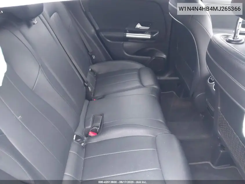 2021 Mercedes-Benz Gla 250 4Matic VIN: W1N4N4HB4MJ265366 Lot: 42513608