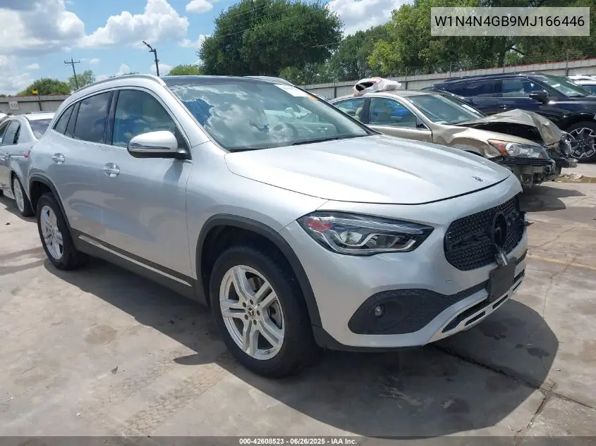 2021 Mercedes-Benz Gla 250 VIN: W1N4N4GB9MJ166446 Lot: 42608523