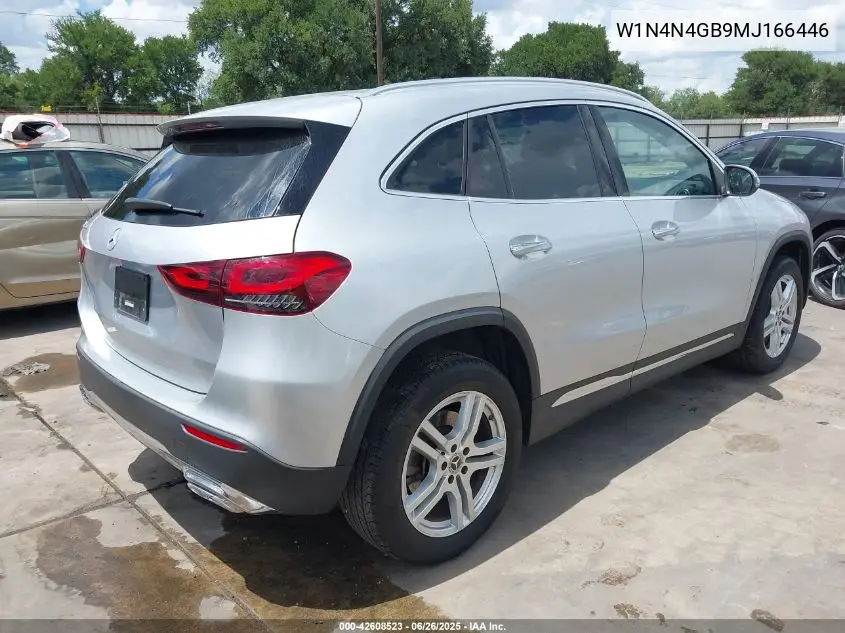 2021 Mercedes-Benz Gla 250 VIN: W1N4N4GB9MJ166446 Lot: 42608523