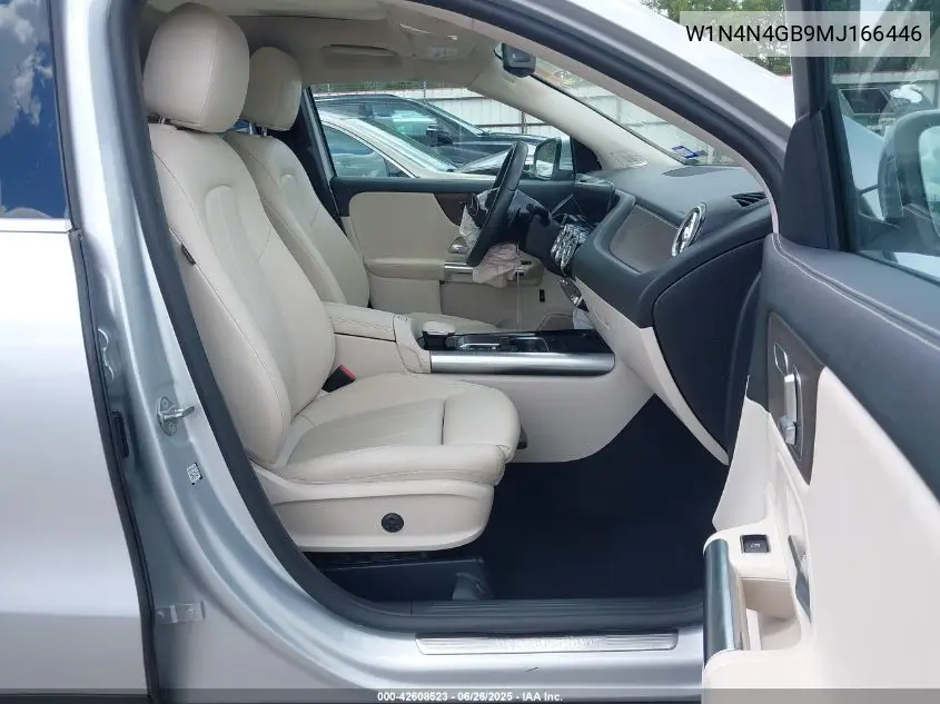 2021 Mercedes-Benz Gla 250 VIN: W1N4N4GB9MJ166446 Lot: 42608523