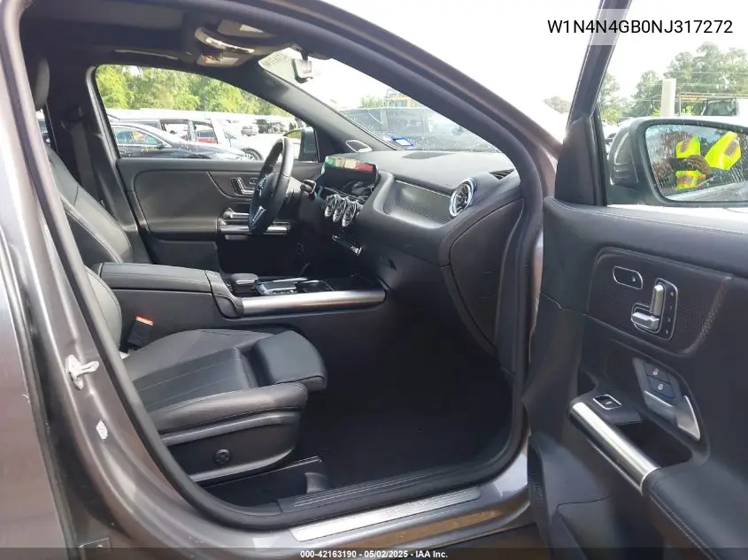 2022 Mercedes-Benz Gla 250 VIN: W1N4N4GB0NJ317272 Lot: 42163190
