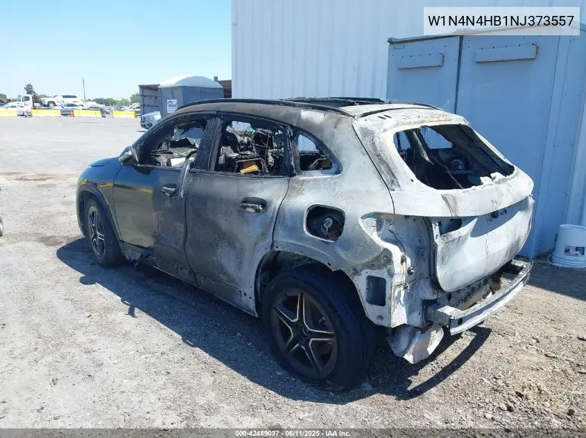 2022 Mercedes-Benz Gla 250 4Matic VIN: W1N4N4HB1NJ373557 Lot: 42489037