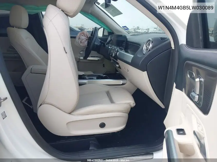 2020 Mercedes-Benz Glb 250 VIN: W1N4M4GB5LW030089 Lot: 41952521
