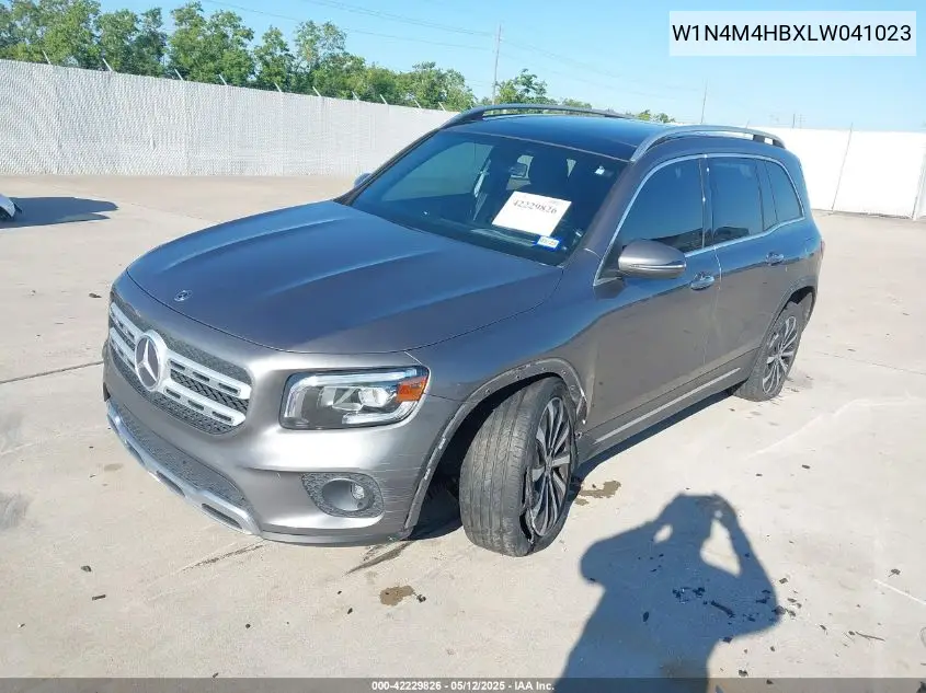 2020 Mercedes-Benz Glb 250 4Matic VIN: W1N4M4HBXLW041023 Lot: 42229826