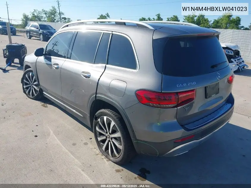 2020 Mercedes-Benz Glb 250 4Matic VIN: W1N4M4HBXLW041023 Lot: 42229826