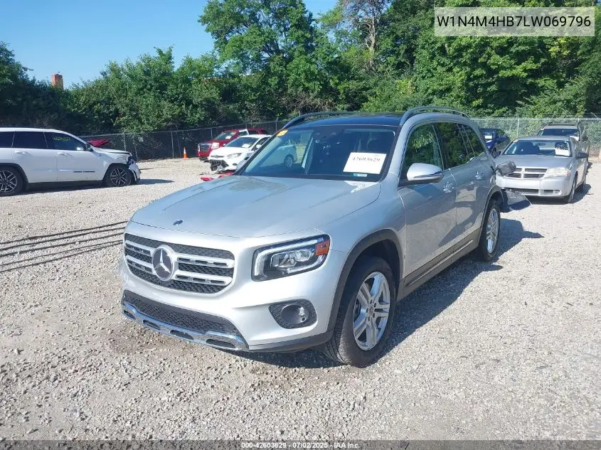 2020 Mercedes-Benz Glb 250 4Matic VIN: W1N4M4HB7LW069796 Lot: 42603629