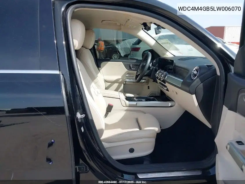 2020 Mercedes-Benz Glb 250 VIN: WDC4M4GB5LW006070 Lot: 42664460