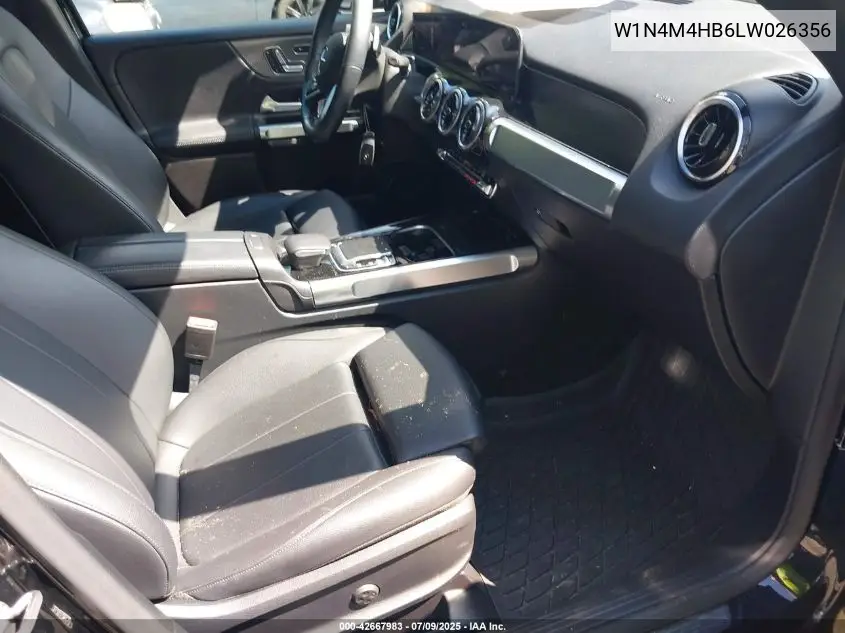 2020 Mercedes-Benz Glb 250 4Matic VIN: W1N4M4HB6LW026356 Lot: 42667983