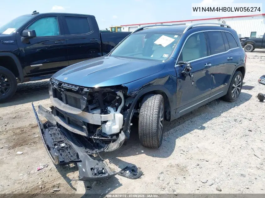 2020 Mercedes-Benz Glb 250 4Matic VIN: W1N4M4HB0LW056274 Lot: 42675172