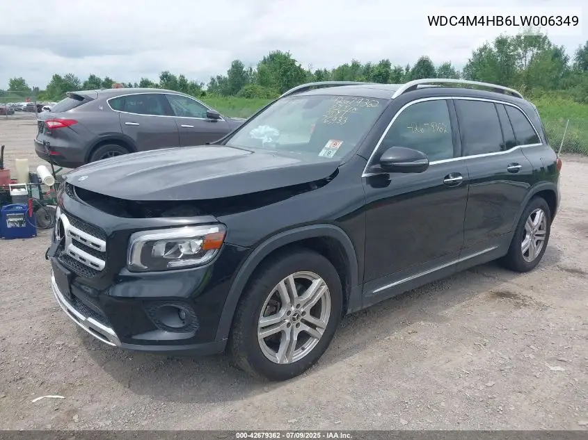 2020 Mercedes-Benz Glb 250 4Matic VIN: WDC4M4HB6LW006349 Lot: 42679362