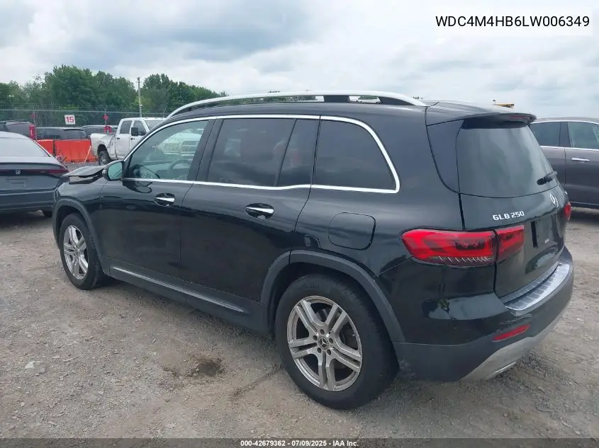 2020 Mercedes-Benz Glb 250 4Matic VIN: WDC4M4HB6LW006349 Lot: 42679362
