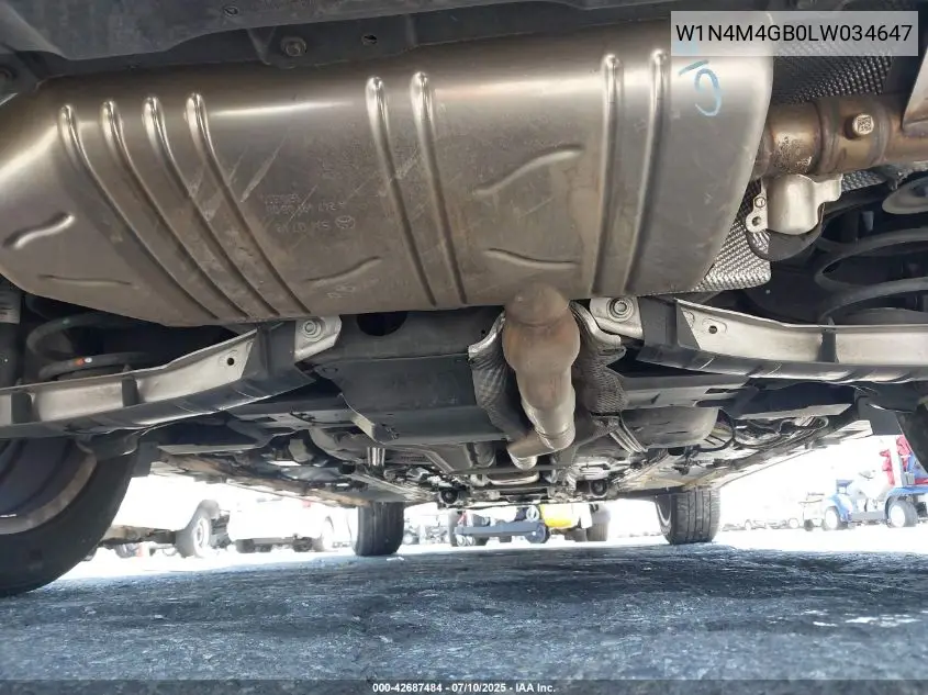 2020 Mercedes-Benz Glb 250 VIN: W1N4M4GB0LW034647 Lot: 42687484