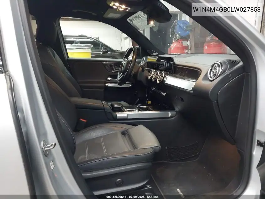 2020 Mercedes-Benz Glb 250 VIN: W1N4M4GB0LW027858 Lot: 42699616