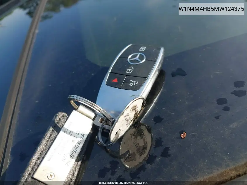 2021 Mercedes-Benz Glb 250 4Matic VIN: W1N4M4HB5MW124375 Lot: 42643298