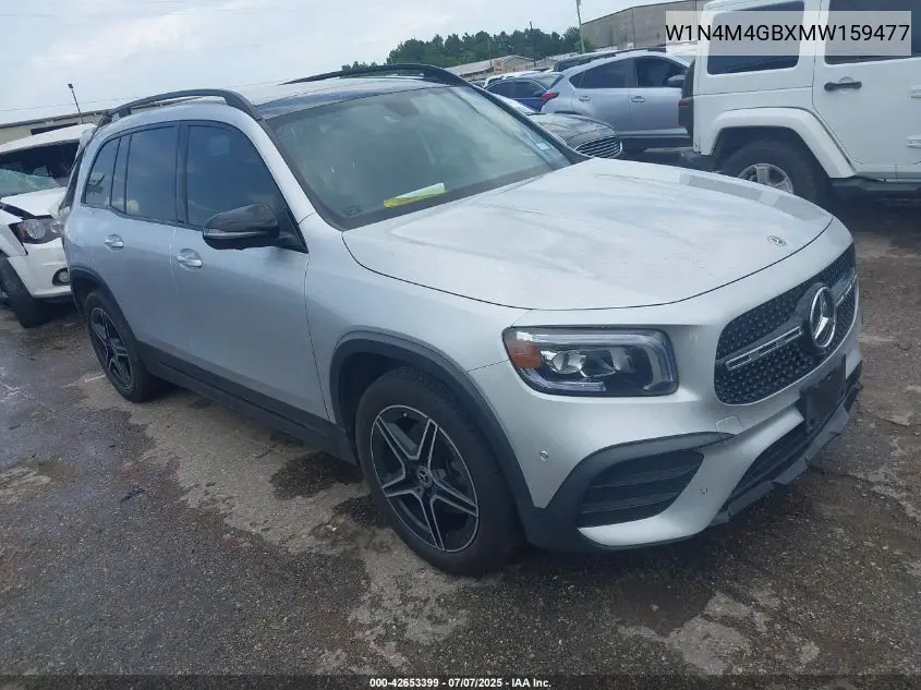 2021 Mercedes-Benz Glb 250 VIN: W1N4M4GBXMW159477 Lot: 42653399