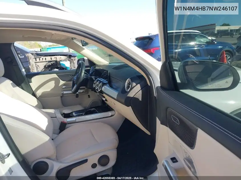 2022 Mercedes-Benz Glb 250 4Matic VIN: W1N4M4HB7NW246107 Lot: 42055369