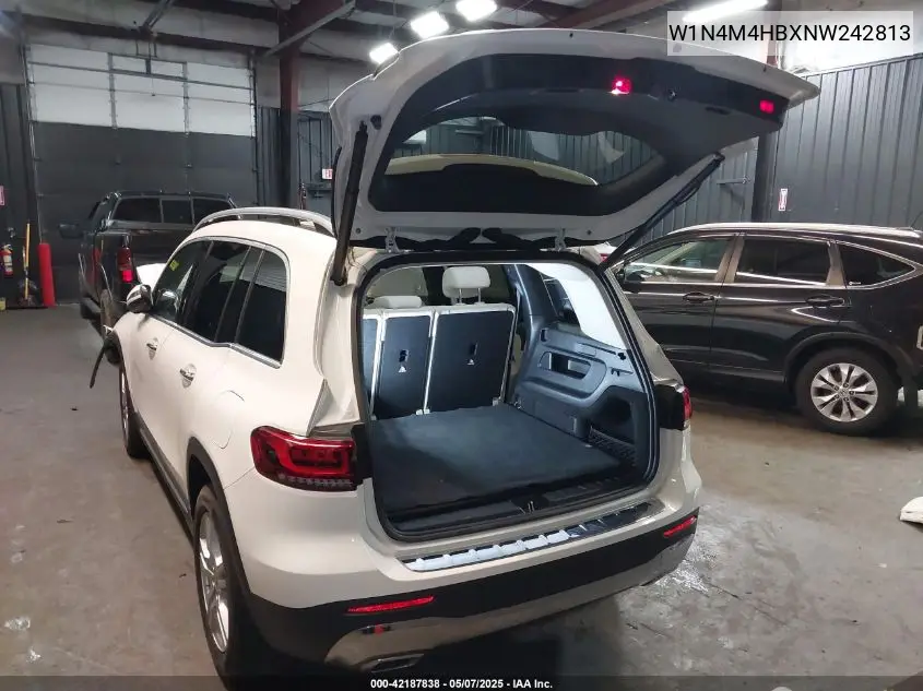 2022 Mercedes-Benz Glb 250 4Matic VIN: W1N4M4HBXNW242813 Lot: 42187838