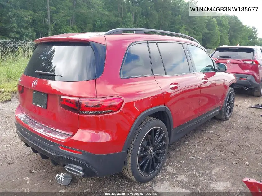 2022 Mercedes-Benz Glb 250 VIN: W1N4M4GB3NW185677 Lot: 42656289