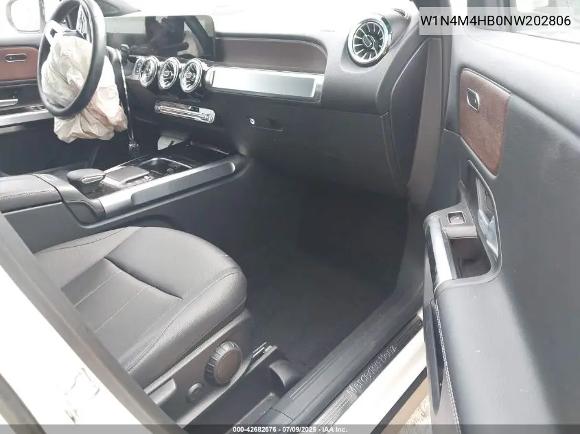 2022 Mercedes-Benz Glb 250 4Matic VIN: W1N4M4HB0NW202806 Lot: 42682676