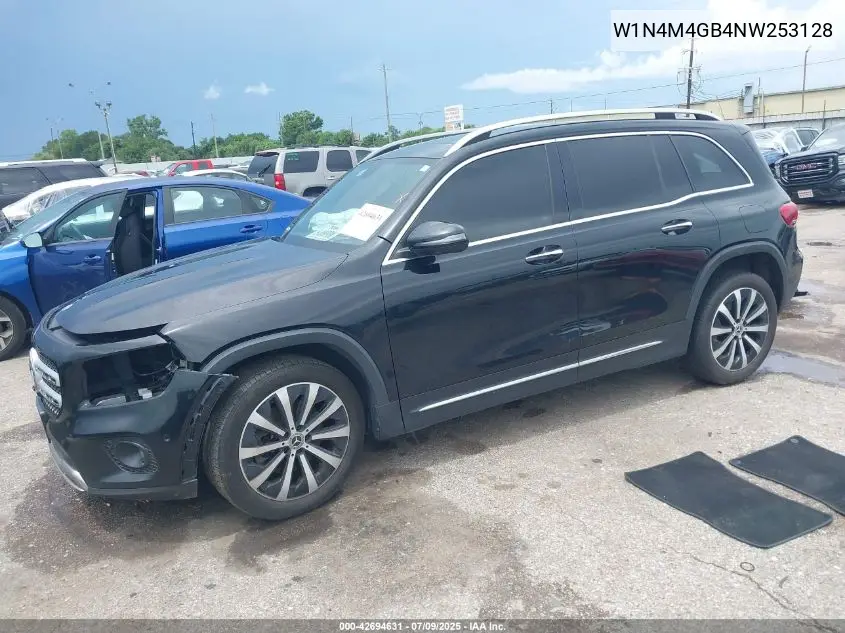 2022 Mercedes-Benz Glb VIN: W1N4M4GB4NW253128 Lot: 42694631