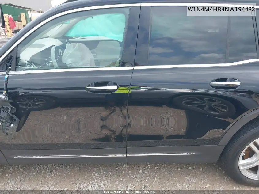 2022 Mercedes-Benz Glb 250 4Matic VIN: W1N4M4HB4NW194483 Lot: 42761413
