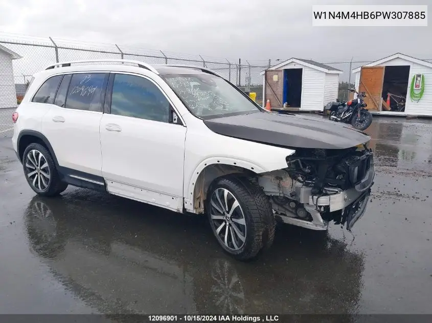 2023 Mercedes-Benz Glb VIN: W1N4M4HB6PW307885 Lot: 12096901