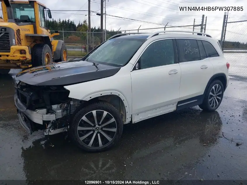 2023 Mercedes-Benz Glb VIN: W1N4M4HB6PW307885 Lot: 12096901