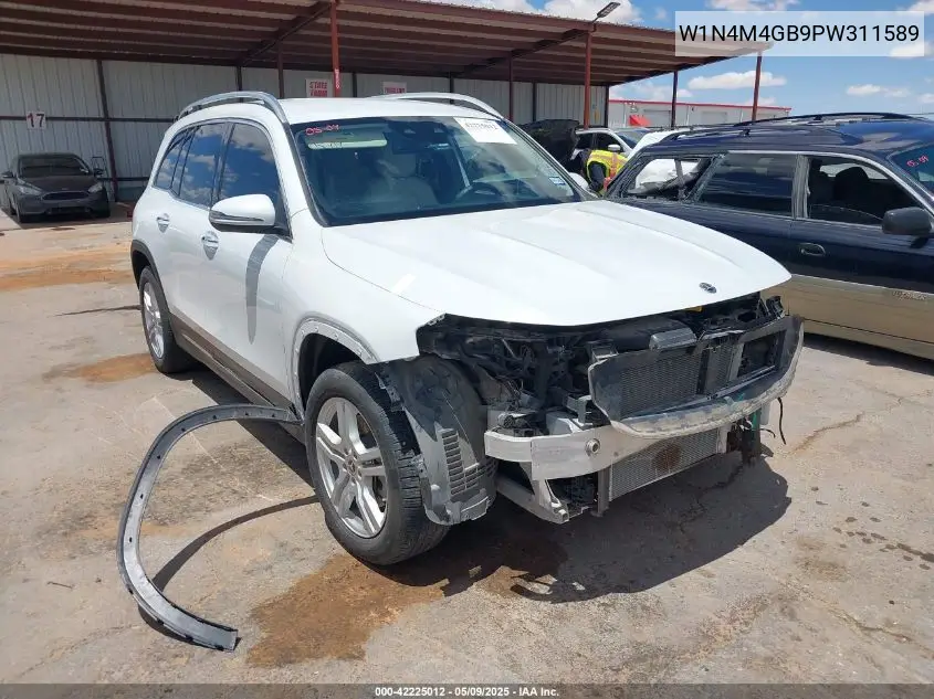 2023 Mercedes-Benz Glb 250 VIN: W1N4M4GB9PW311589 Lot: 42225012