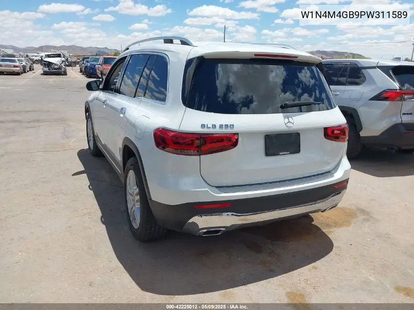 2023 Mercedes-Benz Glb 250 VIN: W1N4M4GB9PW311589 Lot: 42225012