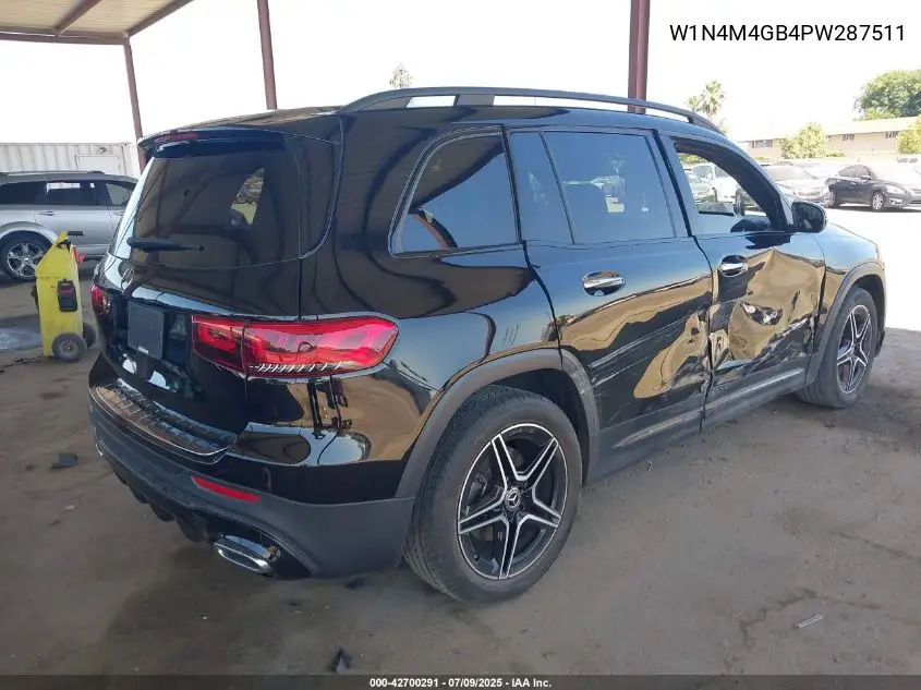 2023 Mercedes-Benz Glb 250 VIN: W1N4M4GB4PW287511 Lot: 42700291