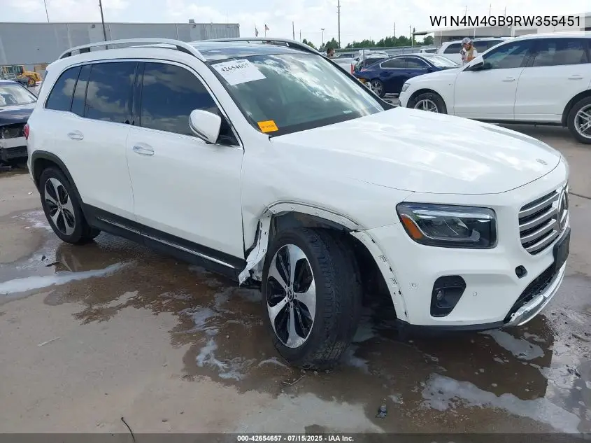 w1n4m4gb9rw355451 W1N4M4GB9RW355451 2024 Mercedes-Benz Glb 250