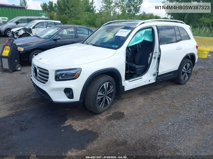 2025 Mercedes-Benz Glb 250 4Matic VIN: W1N4M4HB0SW387323 Lot: 42611837