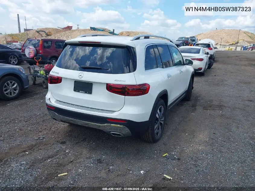 2025 Mercedes-Benz Glb 250 4Matic VIN: W1N4M4HB0SW387323 Lot: 42611837