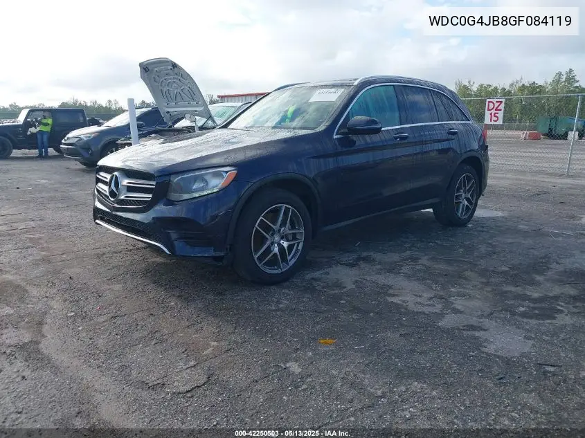 2016 Mercedes-Benz Glc 300 VIN: WDC0G4JB8GF084119 Lot: 42250503