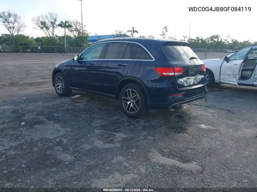 2016 Mercedes-Benz Glc 300 VIN: WDC0G4JB8GF084119 Lot: 42250503
