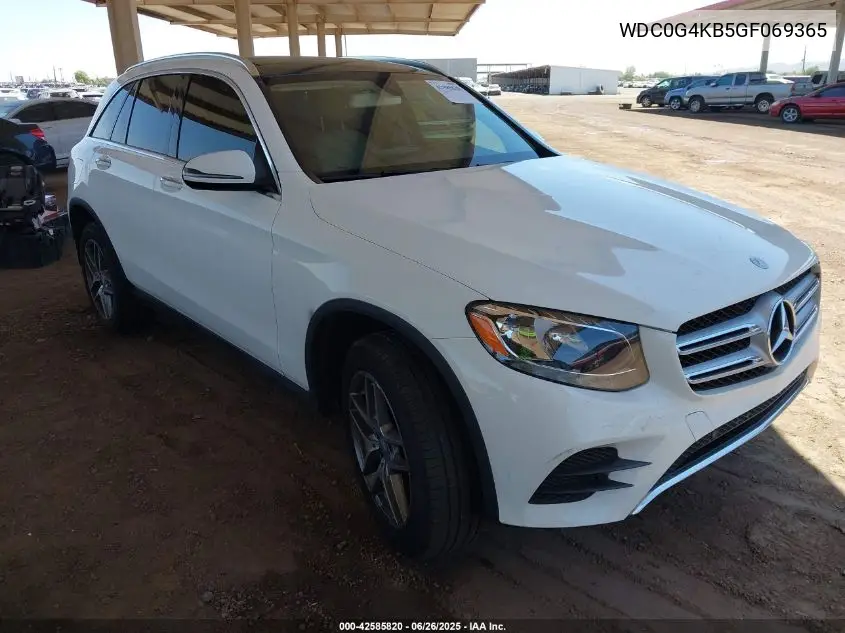 2016 Mercedes-Benz Glc 300 4Matic VIN: WDC0G4KB5GF069365 Lot: 42585820