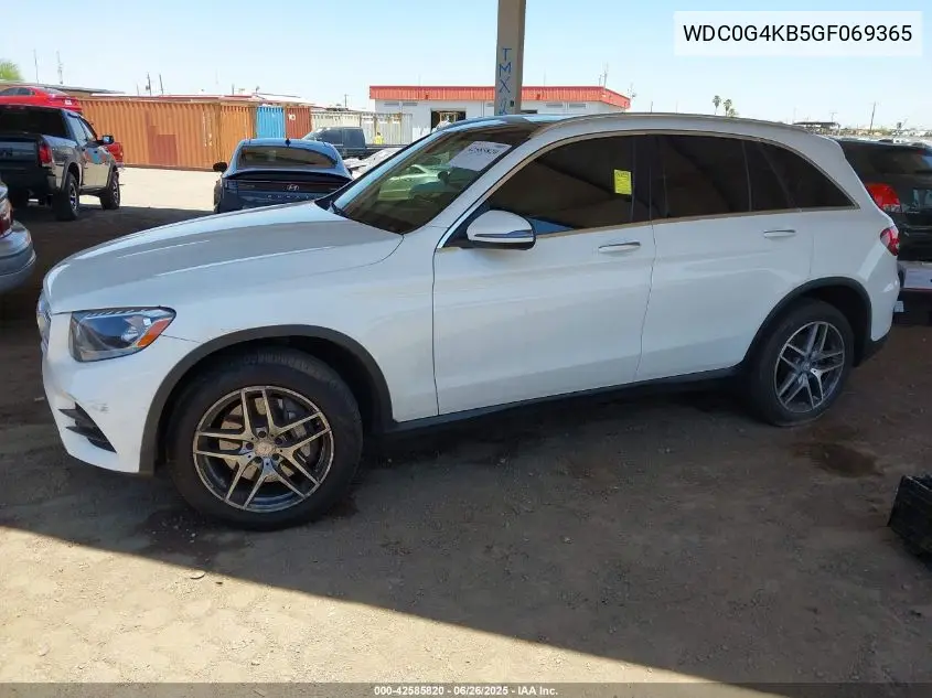 2016 Mercedes-Benz Glc 300 4Matic VIN: WDC0G4KB5GF069365 Lot: 42585820