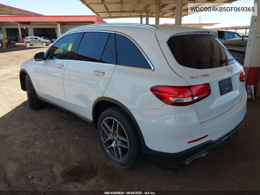 2016 Mercedes-Benz Glc 300 4Matic VIN: WDC0G4KB5GF069365 Lot: 42585820