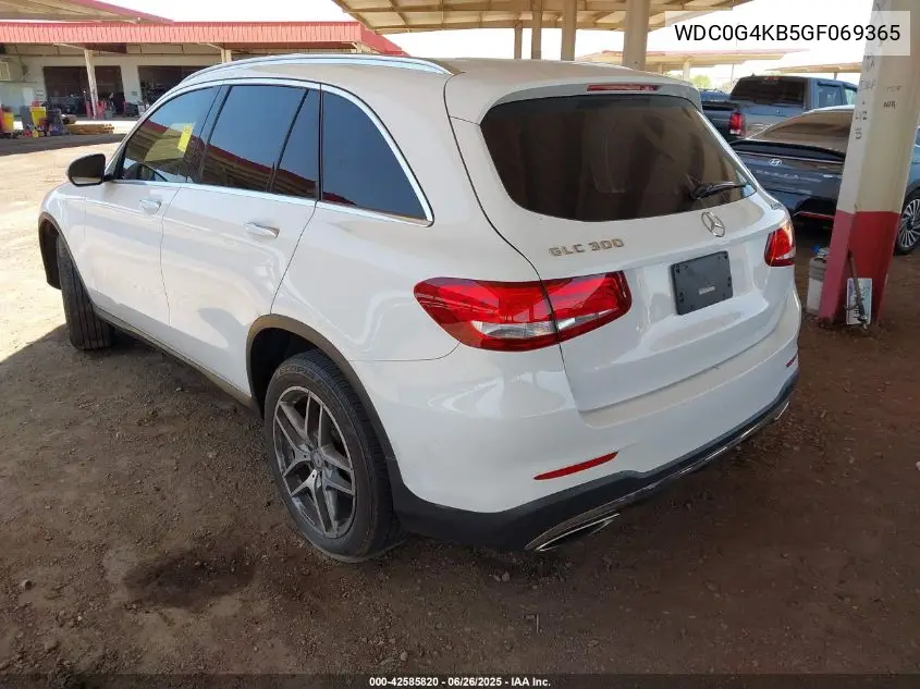 2016 Mercedes-Benz Glc 300 4Matic VIN: WDC0G4KB5GF069365 Lot: 42585820