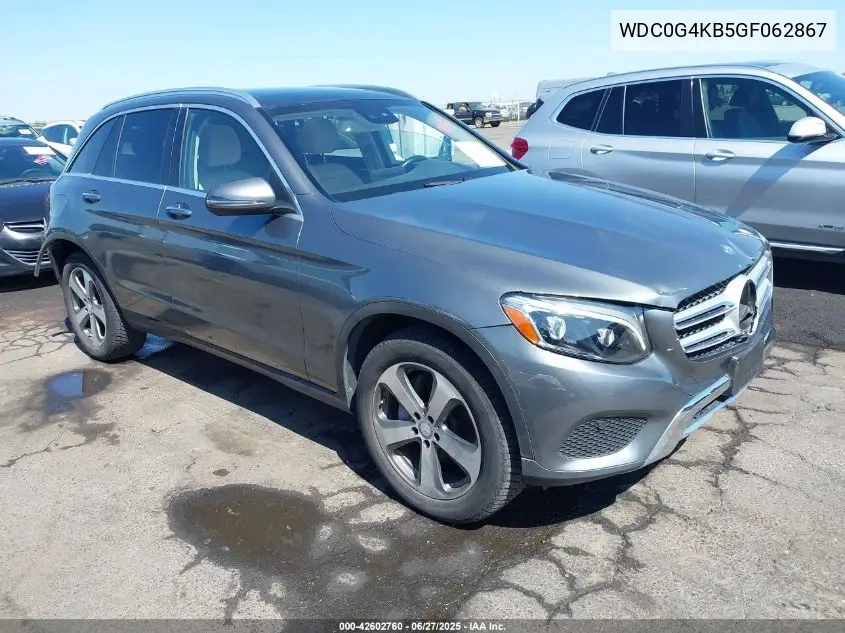 2016 Mercedes-Benz Glc 300 4Matic VIN: WDC0G4KB5GF062867 Lot: 42602760