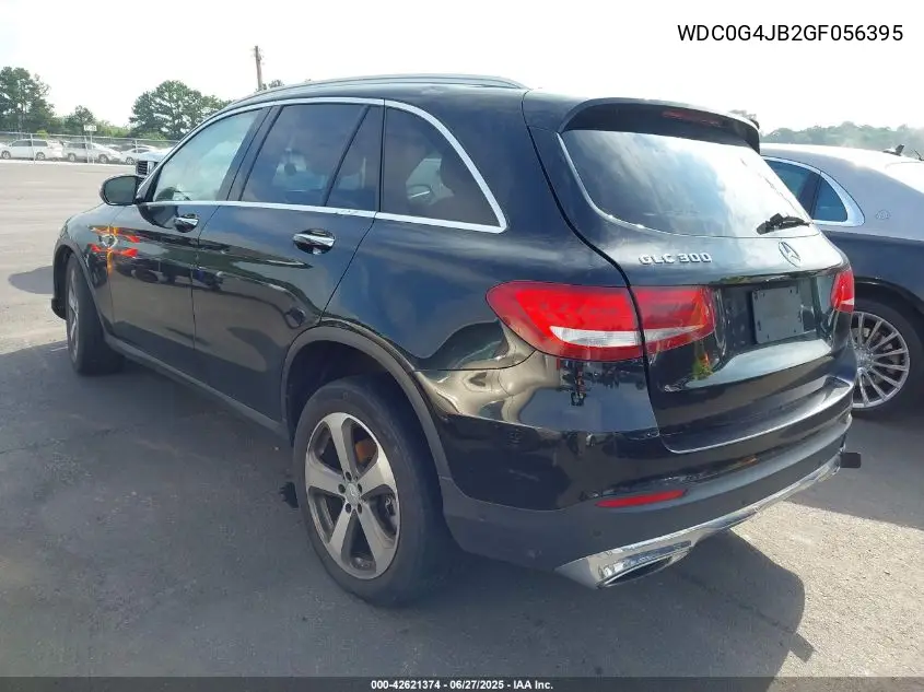 2016 Mercedes-Benz Glc 300 VIN: WDC0G4JB2GF056395 Lot: 42621374