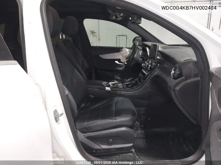 2017 Mercedes-Benz Glc 300 4Matic VIN: WDC0G4KB7HV002404 Lot: 12301235