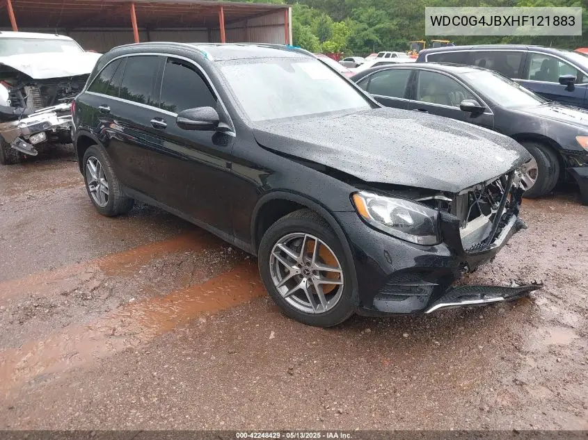 2017 Mercedes-Benz Glc 300 VIN: WDC0G4JBXHF121883 Lot: 42248429
