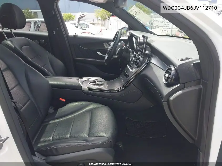 2018 Mercedes-Benz Glc 300 VIN: WDC0G4JB6JV112710 Lot: 42253994