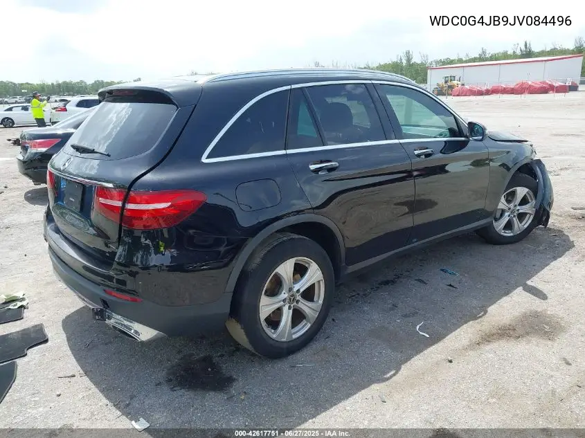 2018 Mercedes-Benz Glc 300 VIN: WDC0G4JB9JV084496 Lot: 42617751